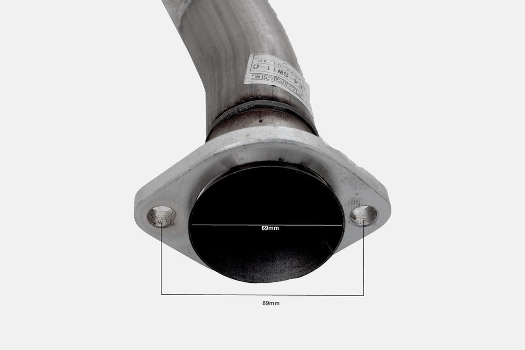 Xforce Subaru Impreza GC GD GG Sedan Cannon Rear Cat Back Exhaust System