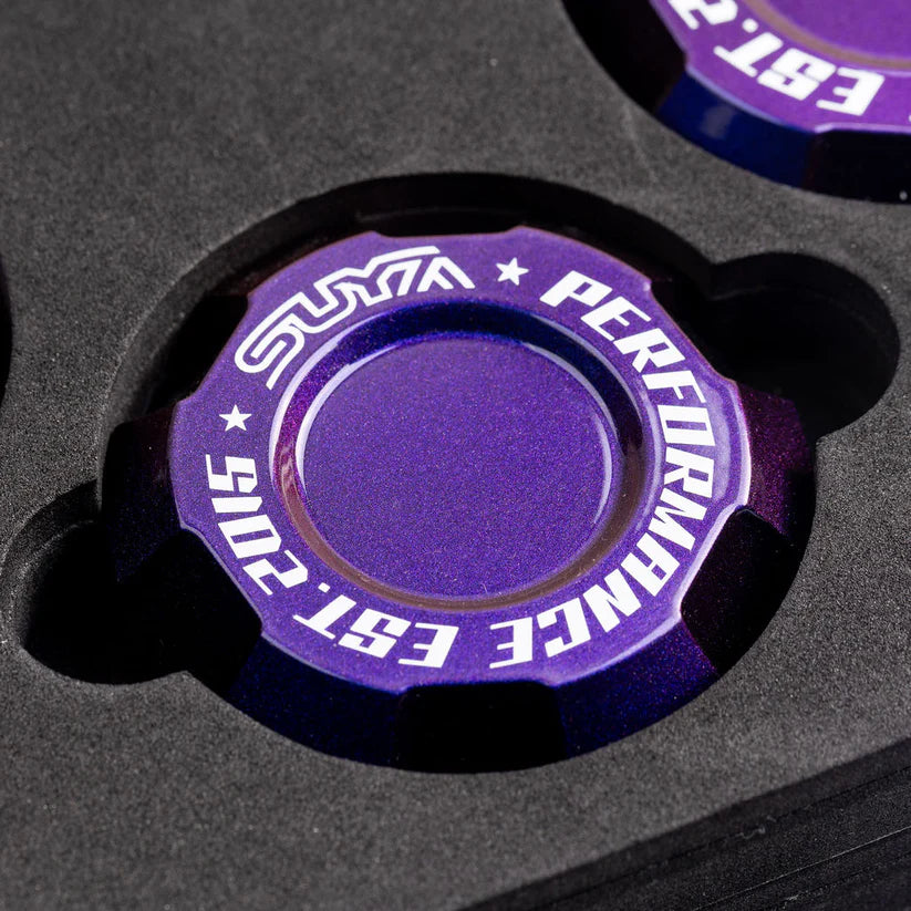 SUYA Engine Bay Oil Caps (Painted) For Subaru BRZ/Levorg/WRX & Other Models