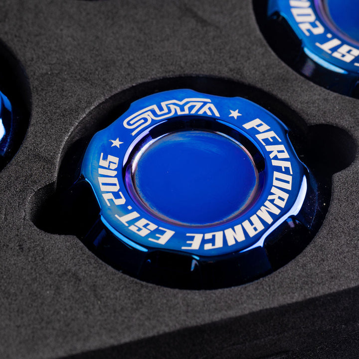SUYA Engine Bay - Oil Caps (Titanium) for Subaru BRZ / Levorg / WRX & Other Models