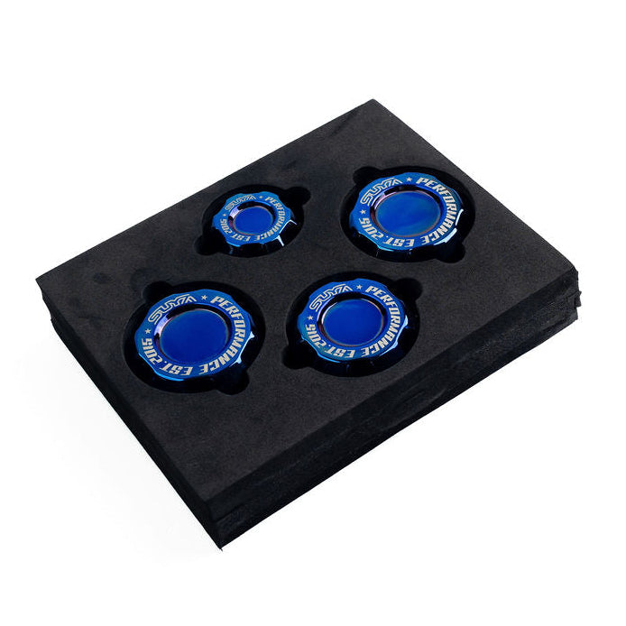 SUYA Engine Bay - Oil Caps (Titanium) for Subaru BRZ / Levorg / WRX & Other Models