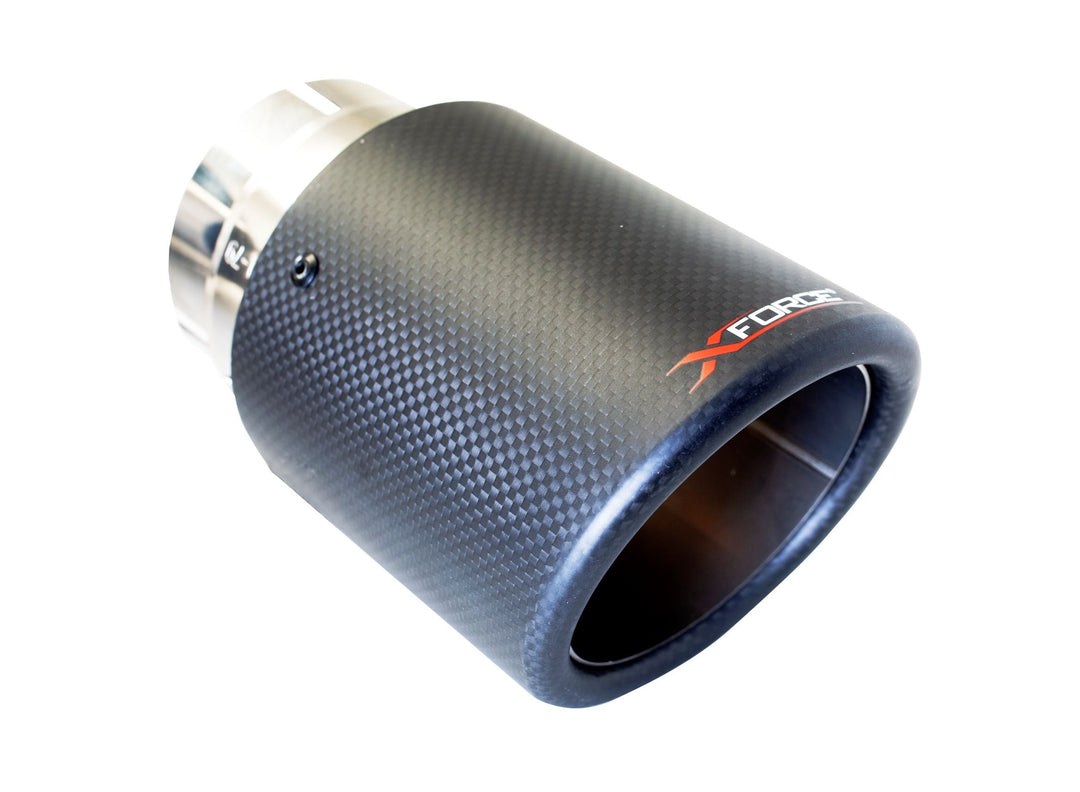 Xforce Carbon Fibre Tip 2.5" inlet 4.5" outlet