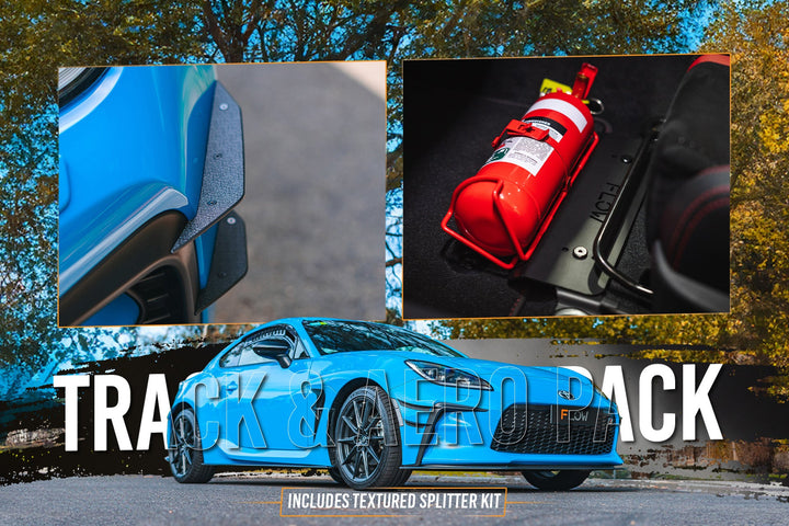 GR86 ZN8 Full Lip Splitter Set | Textured