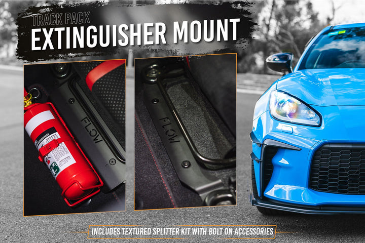 GR86 ZN8 Full Lip Splitter Set | Textured