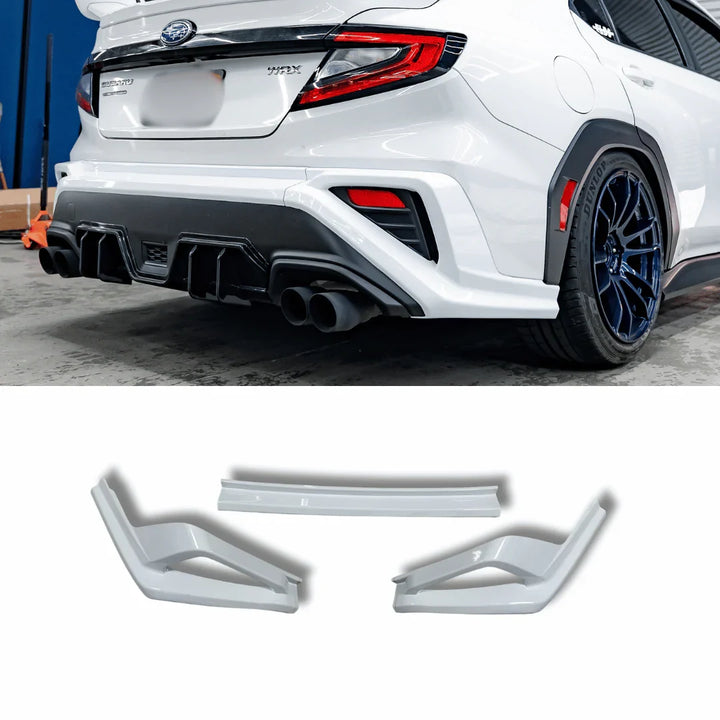 AFD S-Spec Paint Matched Rear Bumper Covers for Subaru WRX (VB) 2022-2026