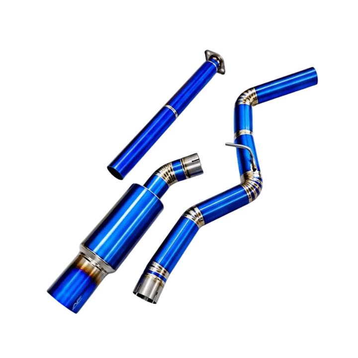 AFD Full Titanium Single Exit 3" Cat Back Exhaust for Subaru WRX (VB) 2022-2025