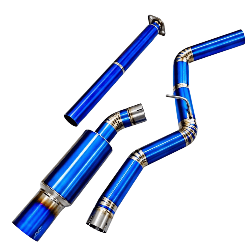 AFD Full Titanium Single Exit 3" Cat Back Exhaust For Subaru WRX/STI VA 2015-2021