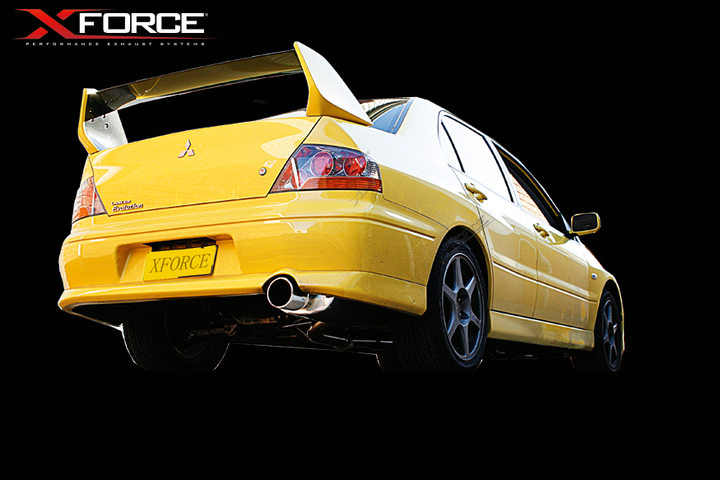 Xforce Mitsubishi Evolution VAREX Valved Cat-Back Exhaust