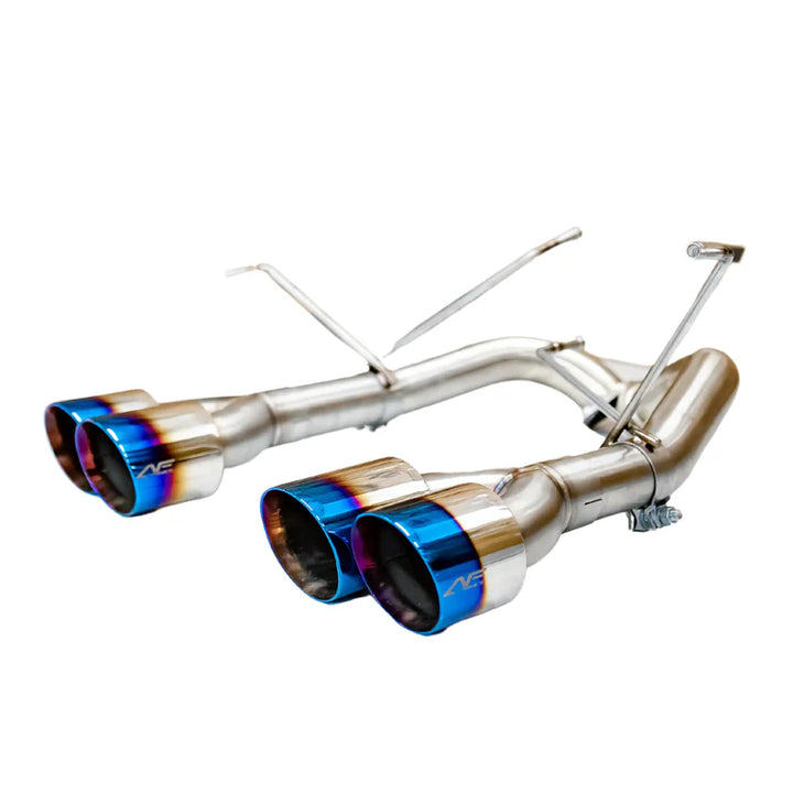 AEROFLOW DYNAMICS Stainless Steel Double Wald 4" Axle Back Exhaust For 2022+ Subaru WRX VB