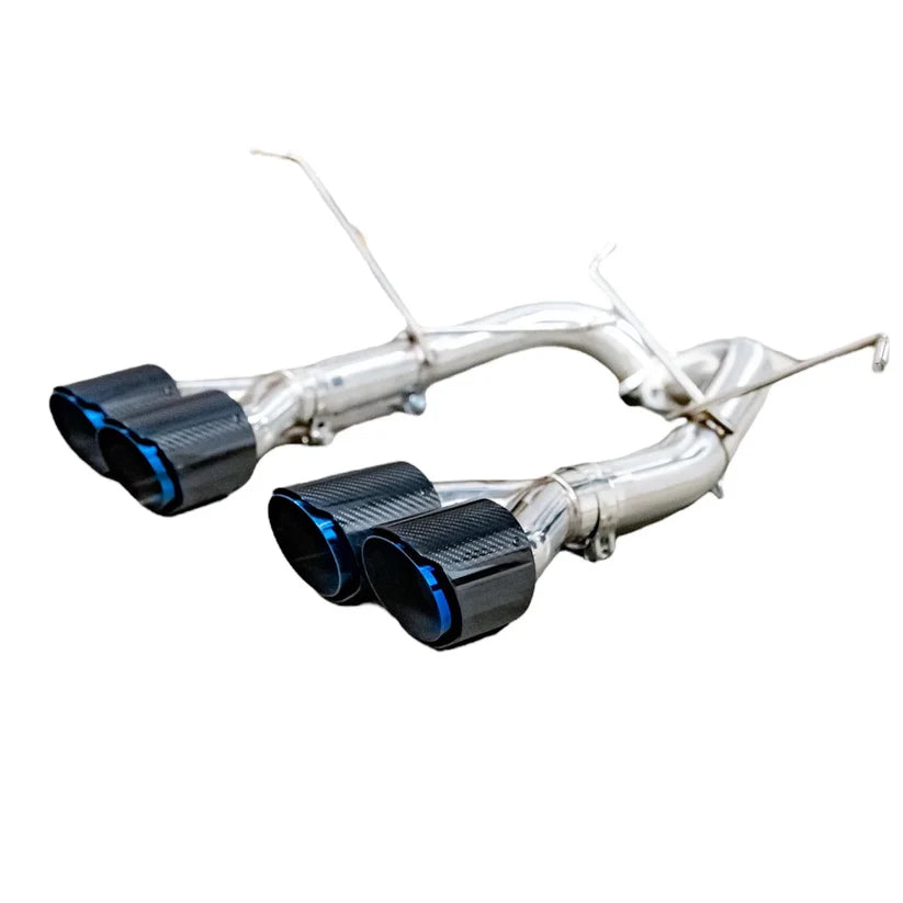 AEROFLOW DYNAMICS Stainless Steel Double Wald 4" Axle Back Exhaust For 2022+ Subaru WRX VB