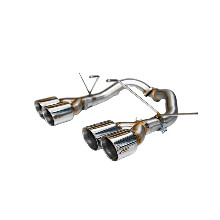 AEROFLOW DYNAMICS Stainless Steel Double Wald 4" Axle Back Exhaust For 2022+ Subaru WRX VB