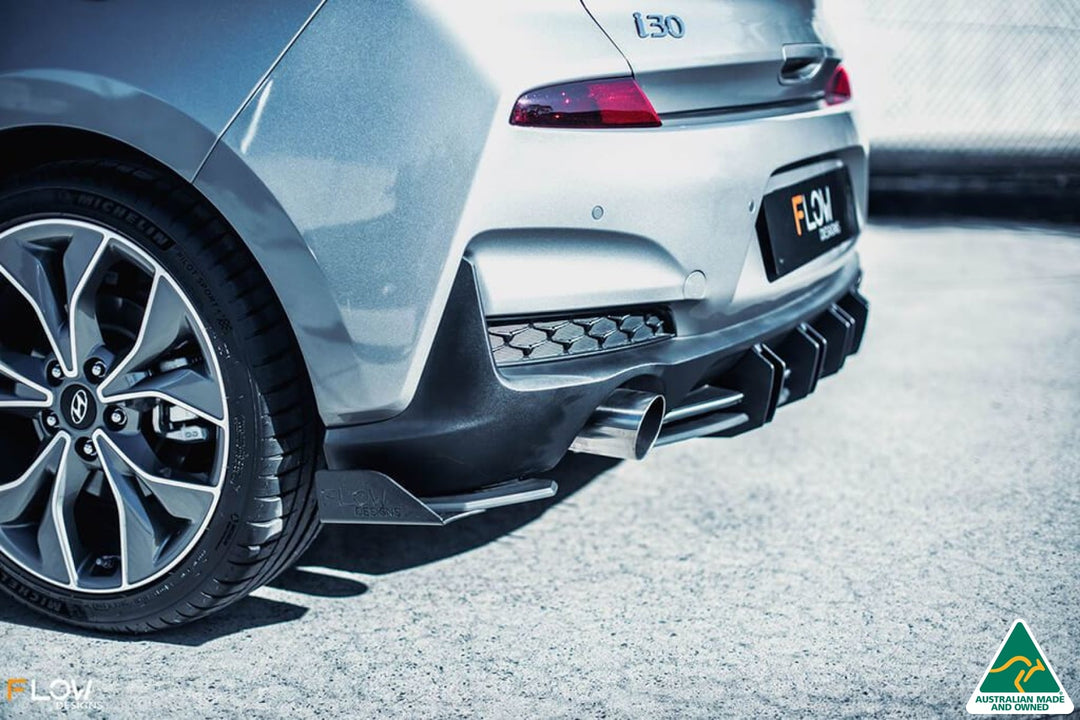 Hyundai i30 N Line Hatch Rear Spats/Pods Winglets