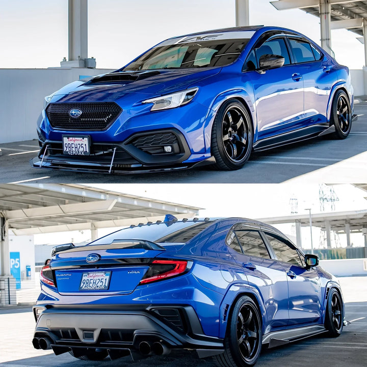 Vb Wrx Rally VB WRX PAINT MATCHED PACKAGE includes fender flares + rear bumper cove ...