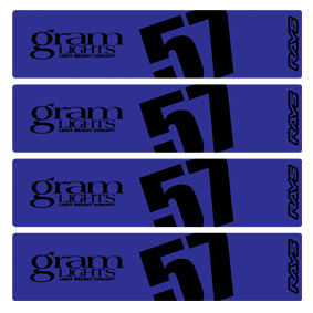 Light Rays Stickers Rays Gram Lights Style Wheel Stickers 57DR 57CR – Automodellista