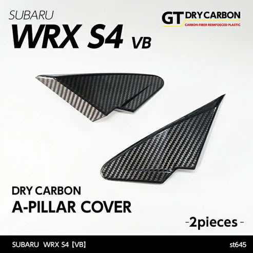 Axis Parts Dry Carbon Fibre A-Pillar Covers for Subaru WRX VB/VN 2022+
