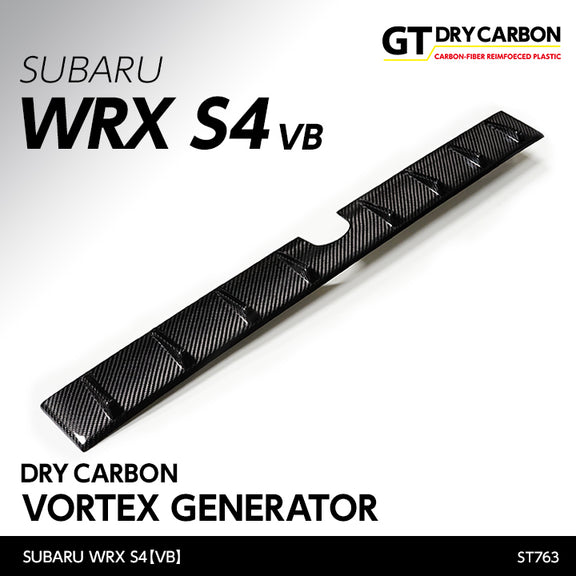 AXIS PARTS Vortex Generators For 2022+ Subaru WRX VB [Dry Carbon Fibre]