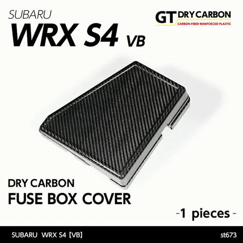 Automodellista Dry Carbon Fibre Engine Bay Fuse Box Cover for Subaru WRX VB/VN 2022+