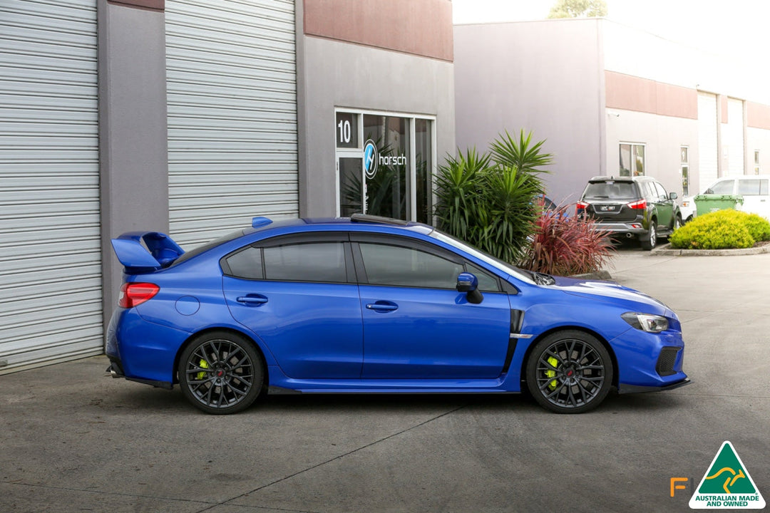 Flow Designs Side Skirt Splitters For 2015-2021 VA WRX/STI [Pair]