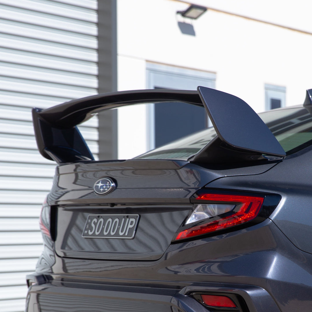 Wrx Spoiler Risers DMAKER STI-Spec Wing Spoiler For 2022+ Subaru WRX VB [Paint Matched ...