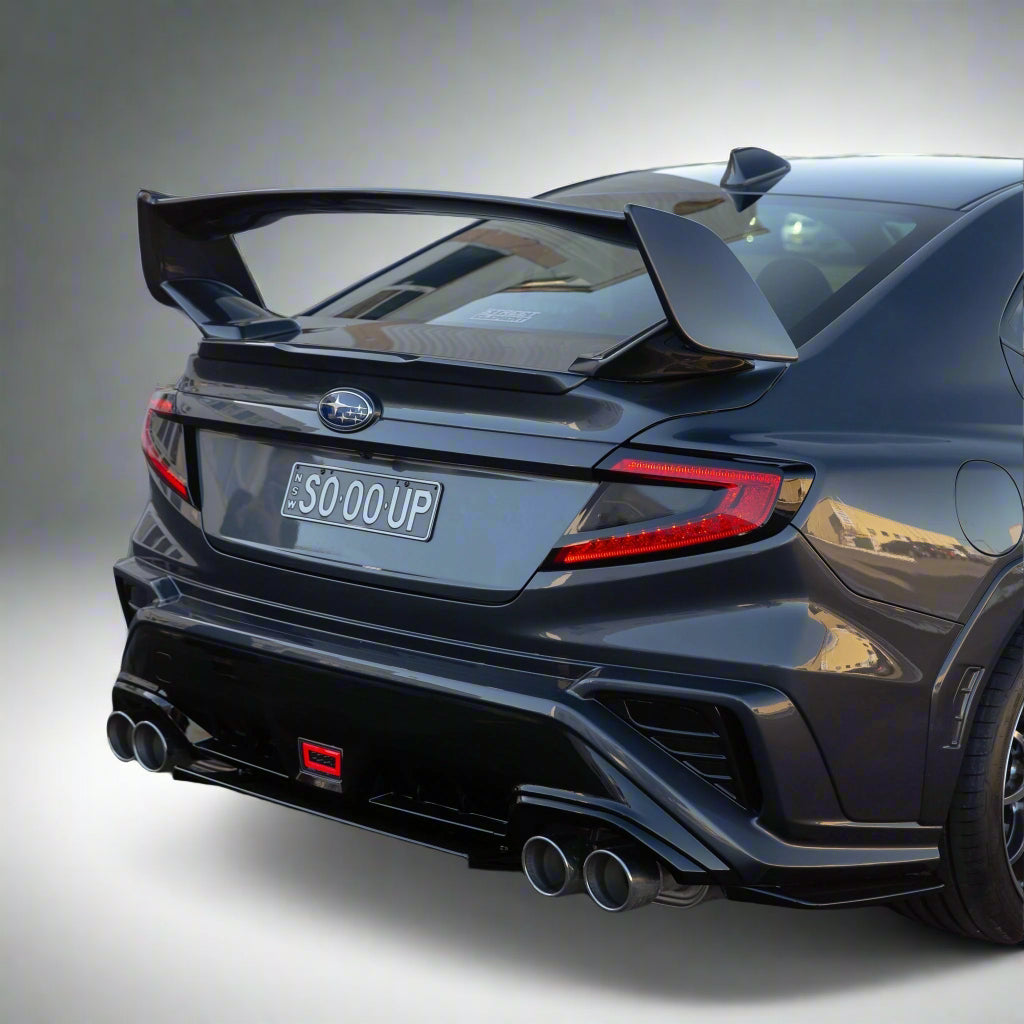Vb Wrx Rear Diffuser Red DMAKER STI-Spec Rear Under Diffuser For 2022+ Subaru WRX VB [Paint Mat ...