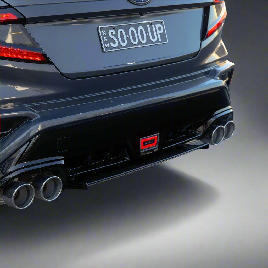 Vb Wrx Rear Diffuser Red DMAKER STI-Spec Rear Under Diffuser For 2022+ Subaru WRX VB [Paint Mat ...