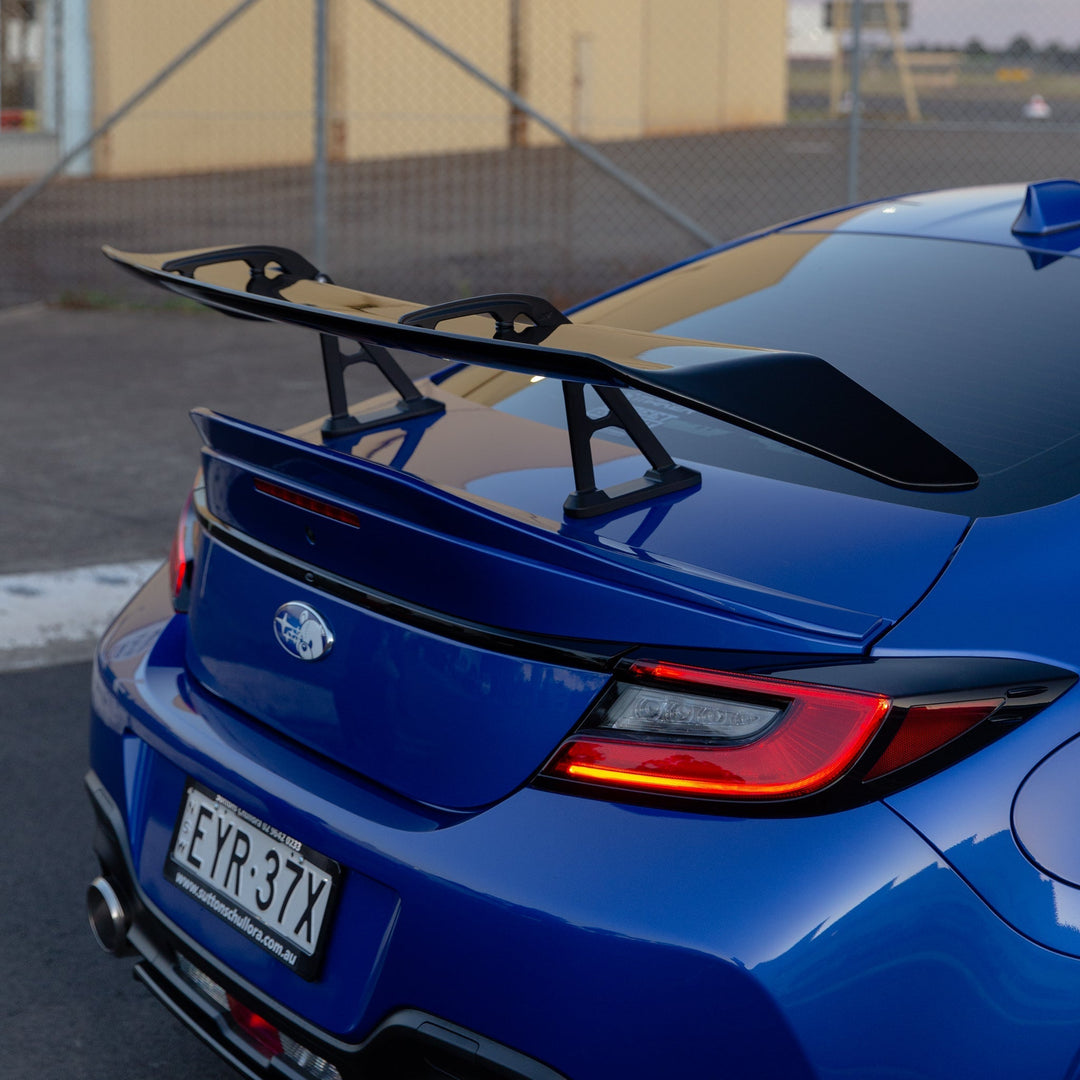 DMAKER STI-Spec Swan Neck GT-Wing Spoiler For 2022+ Subaru BRZ ZD8 [Crystal Black]