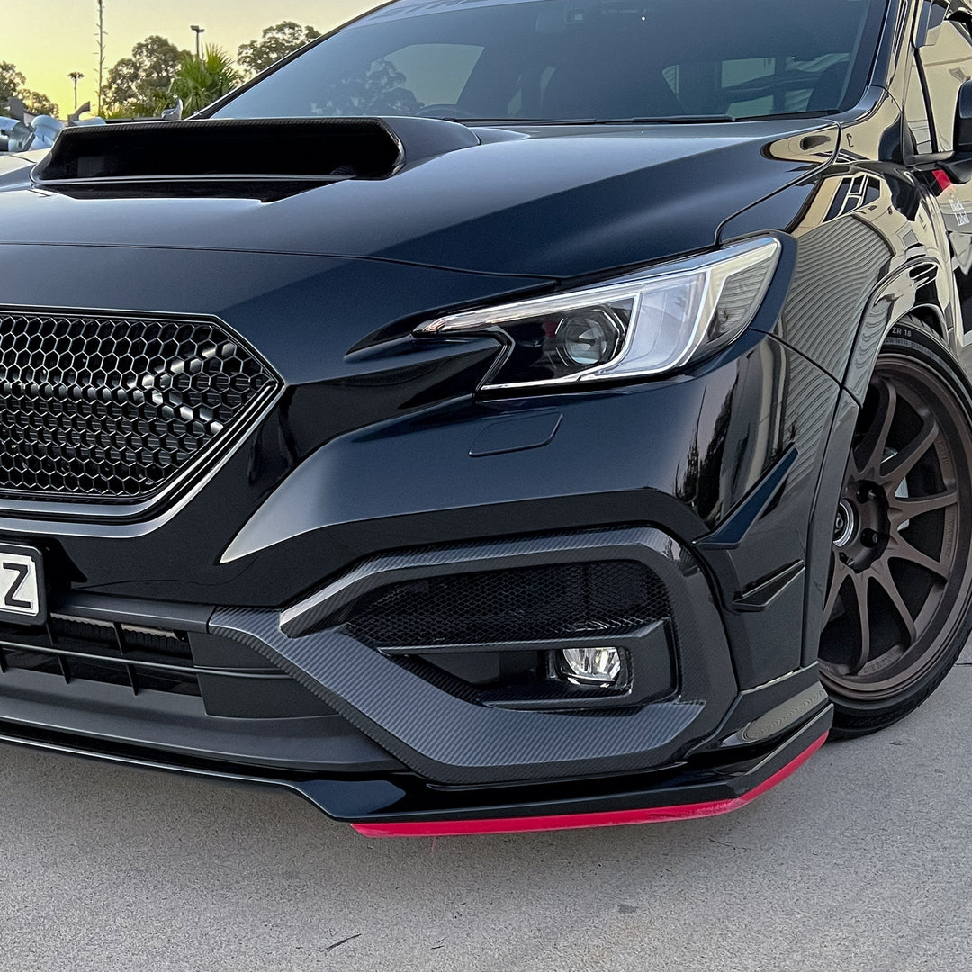 DMAKER D-Spec Fog Light Bezel Replacements For 2022+ Subaru WRX VB [Carbon Fibre]