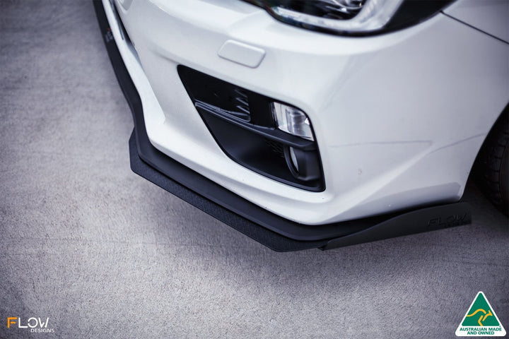 Flow Designs Front Lip Splitter For 2015-2021 VA WRX/STI