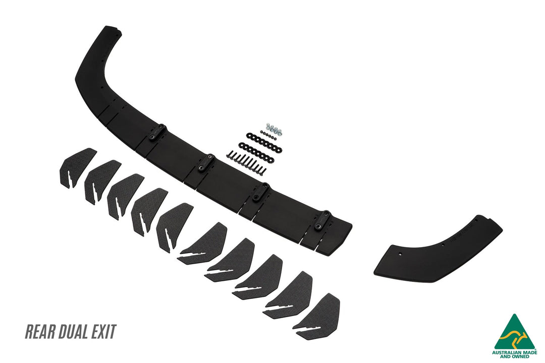 Flow Designs Flow-Lock Rear Diffuser For 2007-2010 Impreza G3 WRX/RS Hatch Narrow Body