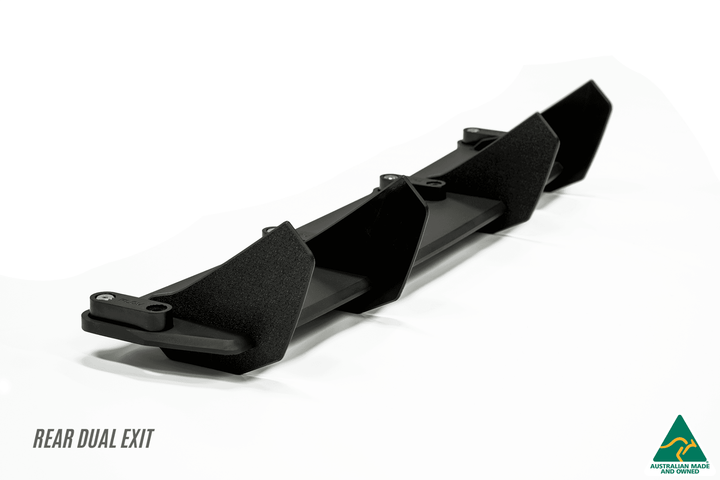 Flow Designs Flow-Lock Rear Diffuser For 2007-2010 Impreza G3 WRX/RS Hatch Narrow Body