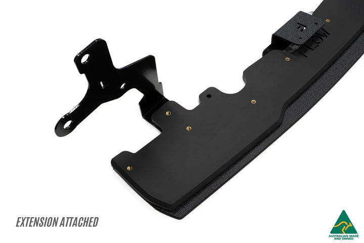 Flow Designs Rear Under Spoiler With Chassis Mounts & Rear Extension For 2015-2021 VA WRX/STI