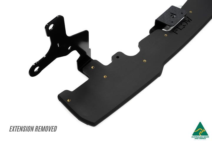 Flow Designs Rear Under Spoiler With Chassis Mounts & Rear Extension For 2015-2021 VA WRX/STI