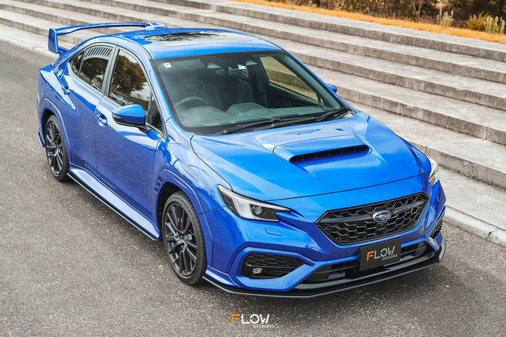 Flow Designs Front Lip Splitter For 2022+ VB WRX [GLOSS]