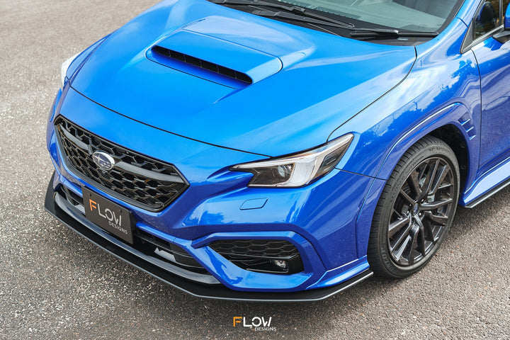 Flow Designs Front Lip Splitter For 2022+ VB WRX [GLOSS]