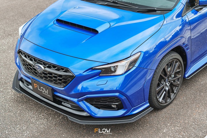 Flow Designs Front Lip Splitter For 2022+ VB WRX [GLOSS]