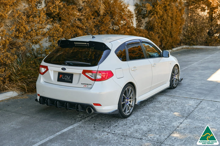 Flow Designs Flow-Lock Rear Diffuser For 2007-2010 Impreza G3 WRX/RS Hatch Narrow Body