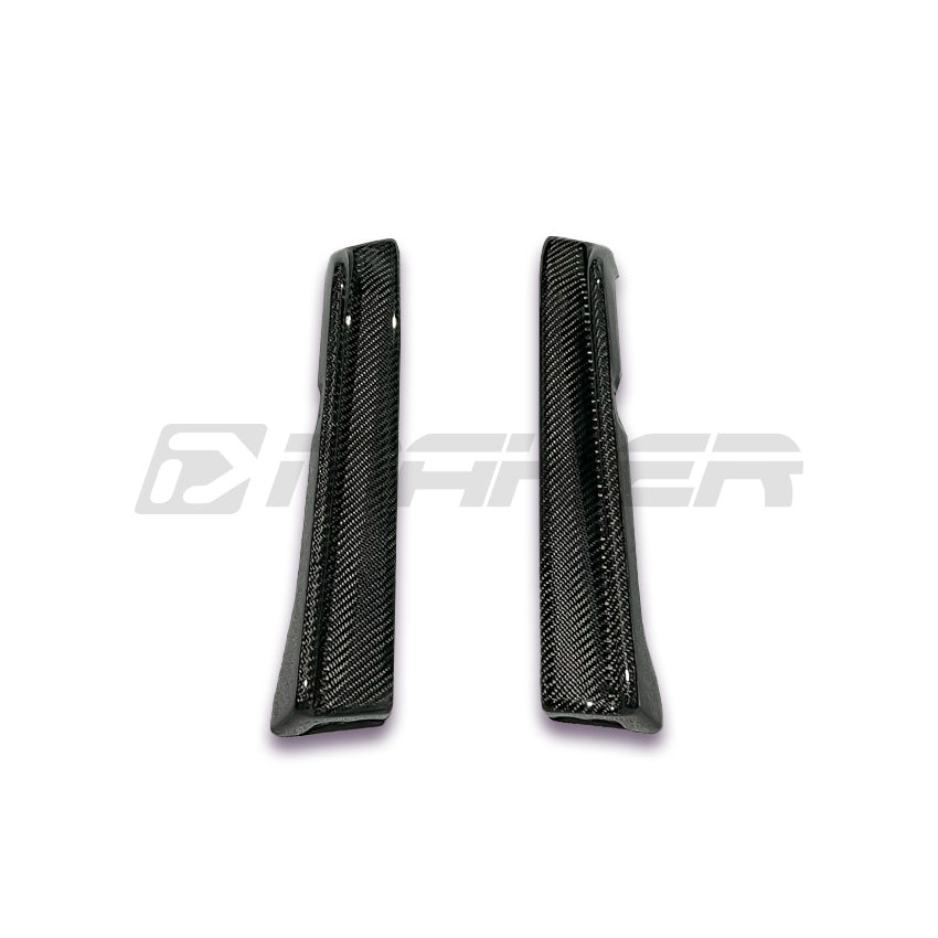 DMAKER STI-Spec Rear Side Spats/Under Spoiler For 2015-2021 Subaru WRX/STI VA [Carbon Fibre]