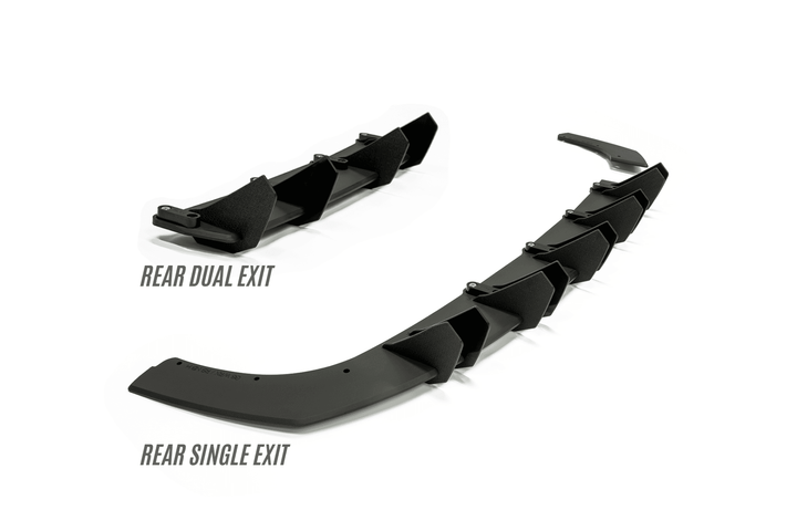 Flow Designs Flow-Lock Rear Diffuser For 2007-2010 Impreza G3 WRX/RS Hatch Narrow Body