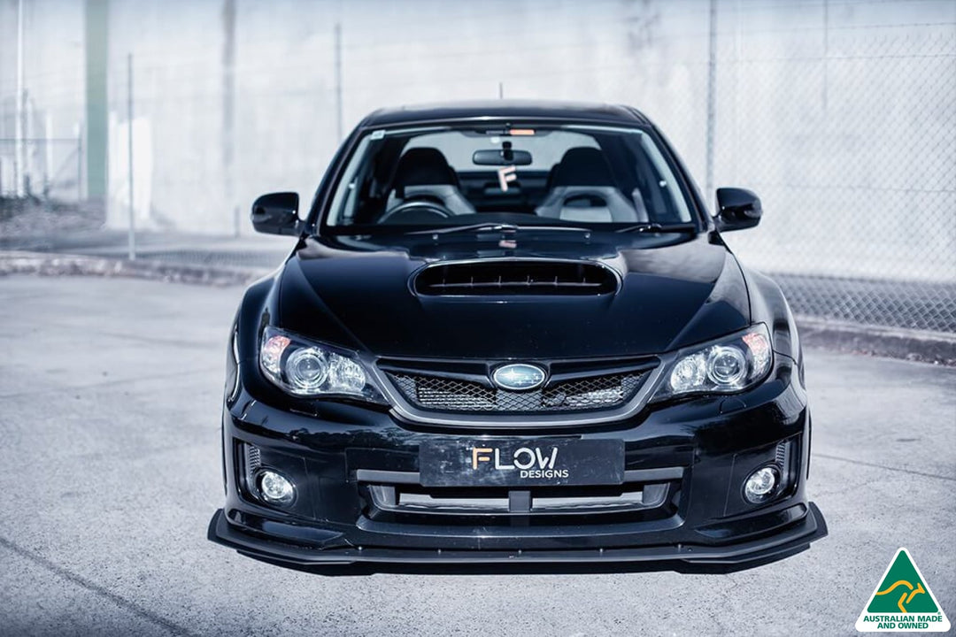 Subaru Impreza WRX / STI G3 Sedan (FL) Front Lip Splitter Extensions